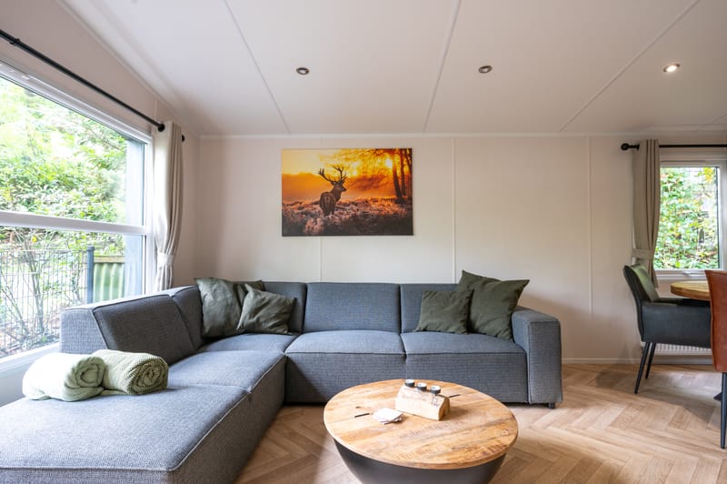 Hoekbank in de woonkamer