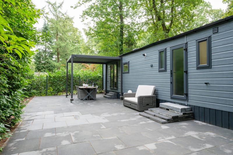 Loungeset in de tuin
